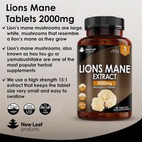 New Leaf Lions Mane Tablets